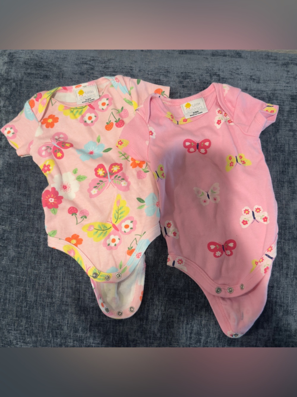 Butterfly onesie 2 pack
